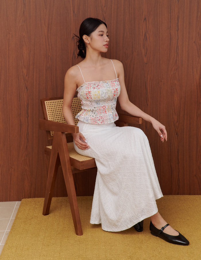 Jaela Padded Top in Garden Bloom