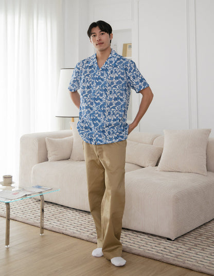 Julian Printed Men's Shirt in Batik