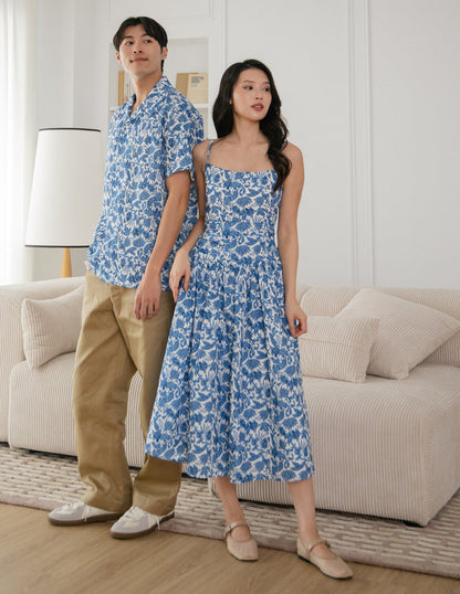 Julian Printed Men's Shirt in Batik