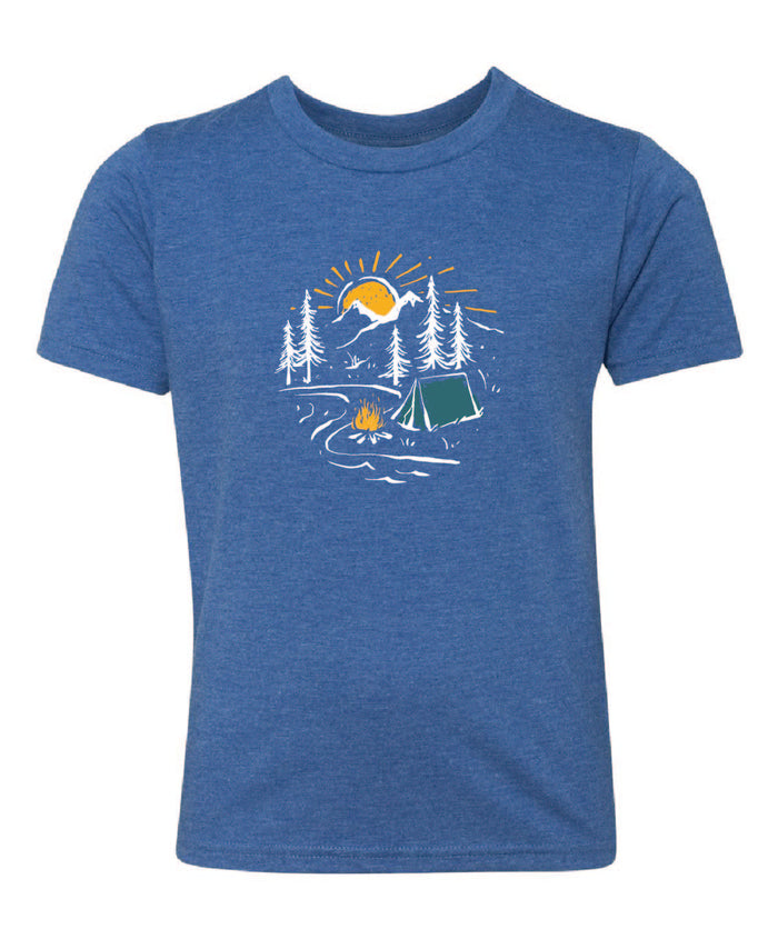 Life of Camp - Mountain Sunrise Tee|61189,61190,61191,61192,61193,61194,61195