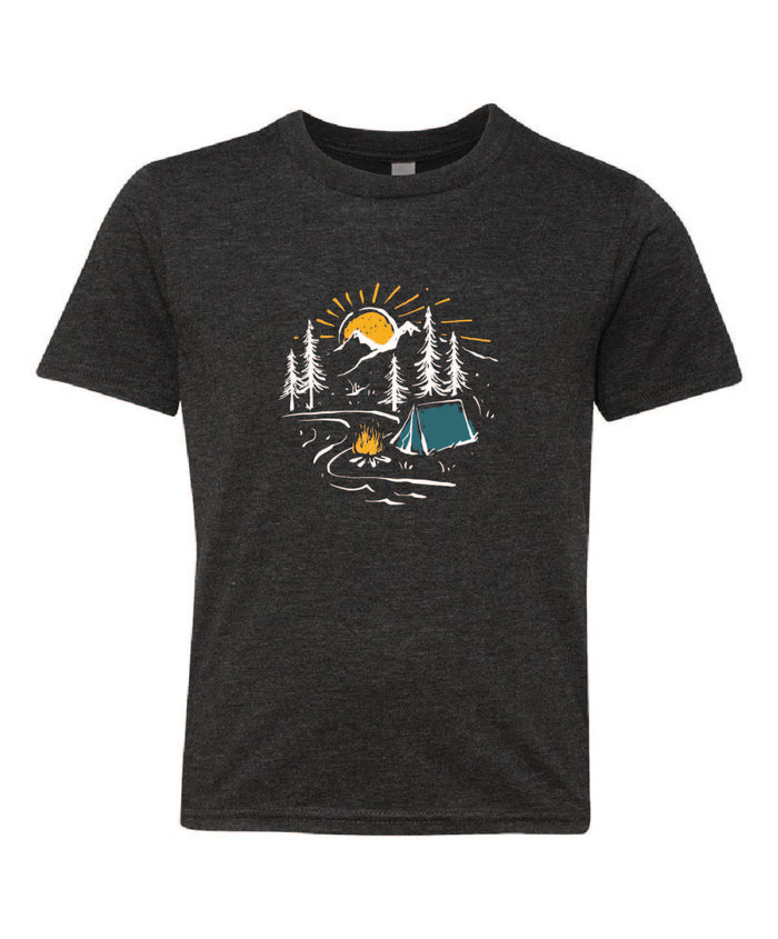 Life of Camp - Mountain Sunrise Tee|61196,61197,61198,61202,61199,61200,61201