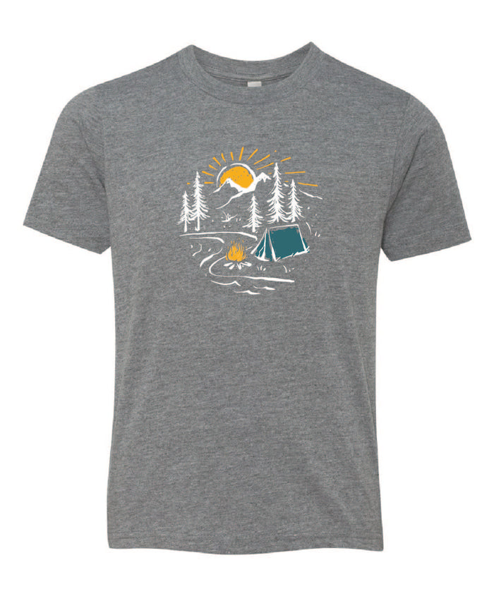 Life of Camp - Mountain Sunrise Tee|61210,61211,61212,61213,61214,61215,61216