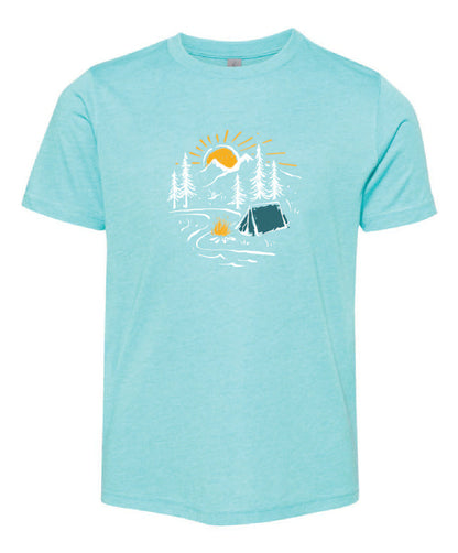 Life of Camp - Mountain Sunrise Tee|61203,61204,61205,61206,61207,61208,61209