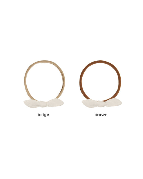 little knot headband ll natural