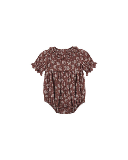 liv romper in mulberry iris