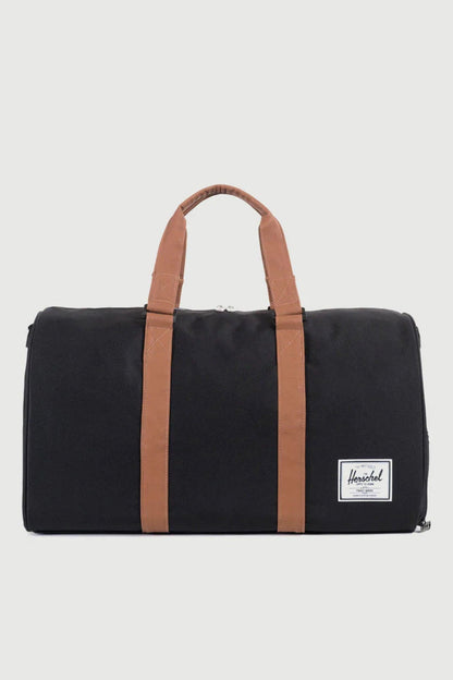 Herschel Novel Duffle Synthetic Leather Black/Tan