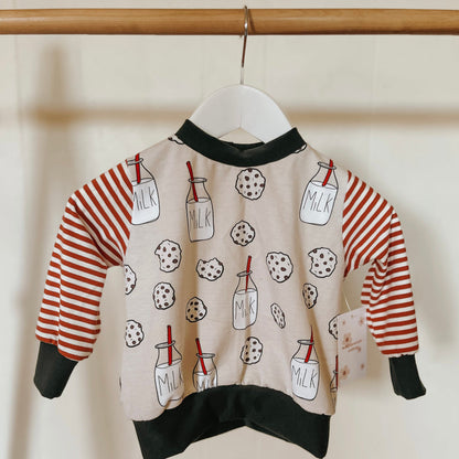 Milk & Cookies | Pullover | 12-18m