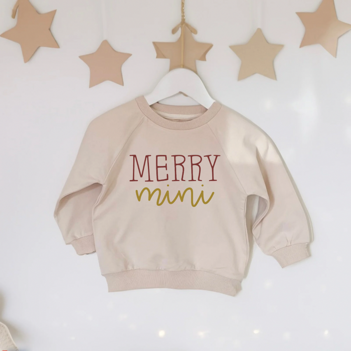 Organic Cotton Holiday Crewneck Pullovers