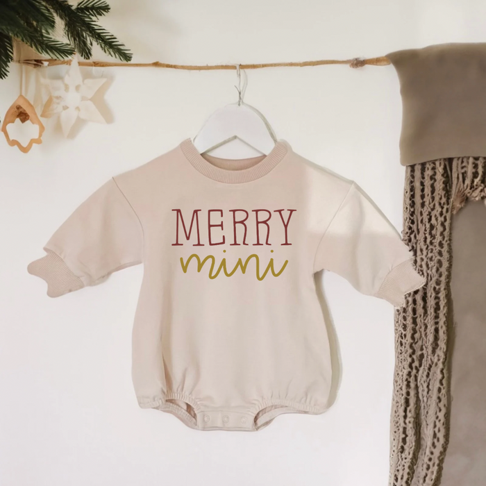 Organic Cotton Holiday Rompers