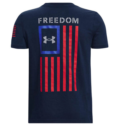Under Armour Boys' UA Freedom Flag T-Shirt|1370823408YS,1370823408YM,1370823408YL,1370823408YXL