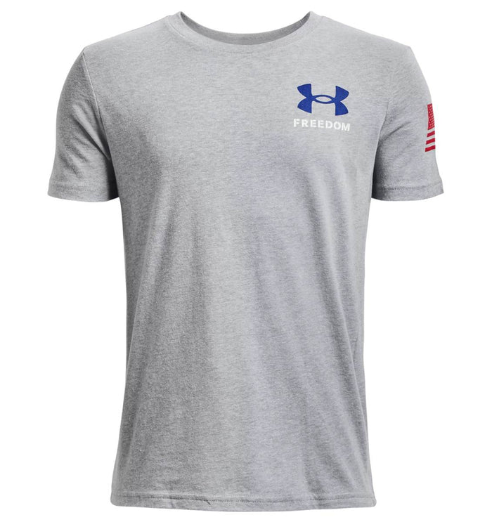 Under Armour Boys' UA Freedom Flag T-Shirt|1370823036YS,1370823036YM,1370823036YL,1370823036YXL
