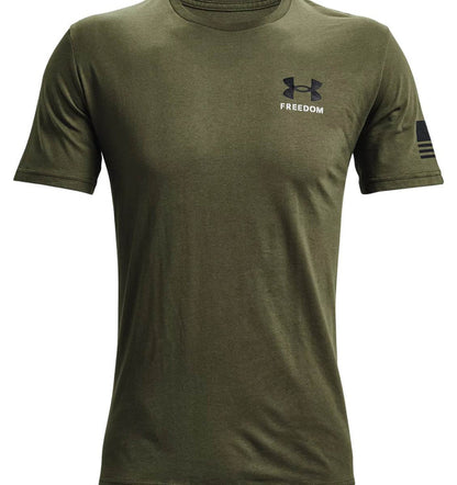 Under Armour Men's UA Freedom Banner T-Shirt|1370818390SM,1370818390MD,1370818390LG