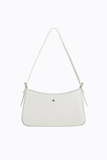 Lilu Shoulder Bag White Pebble