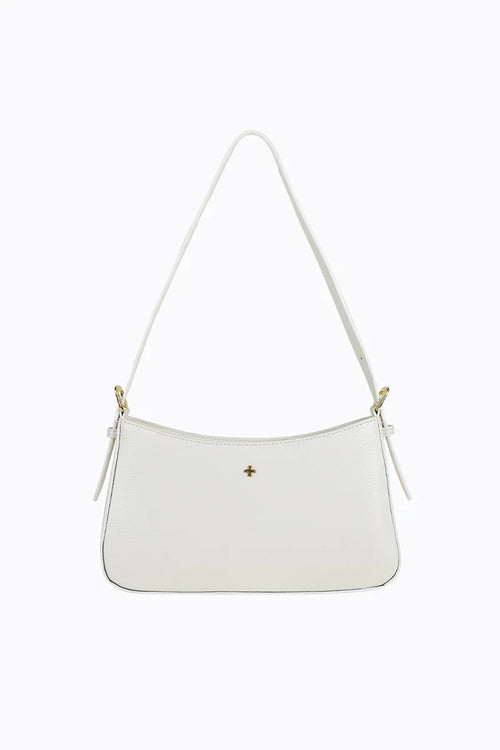 Lilu Shoulder Bag White Pebble