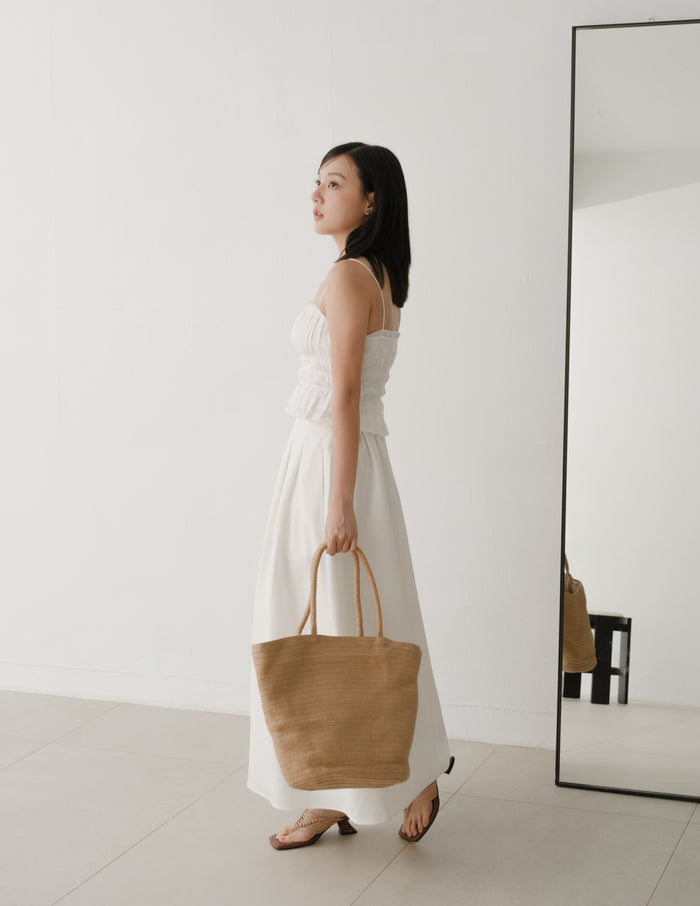 Willow Maxi Skirt in White